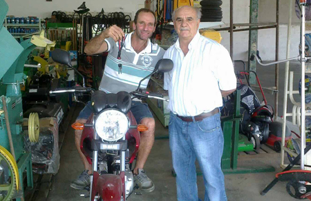 Ademir Pereira é o ganhador de 1 moto zero km